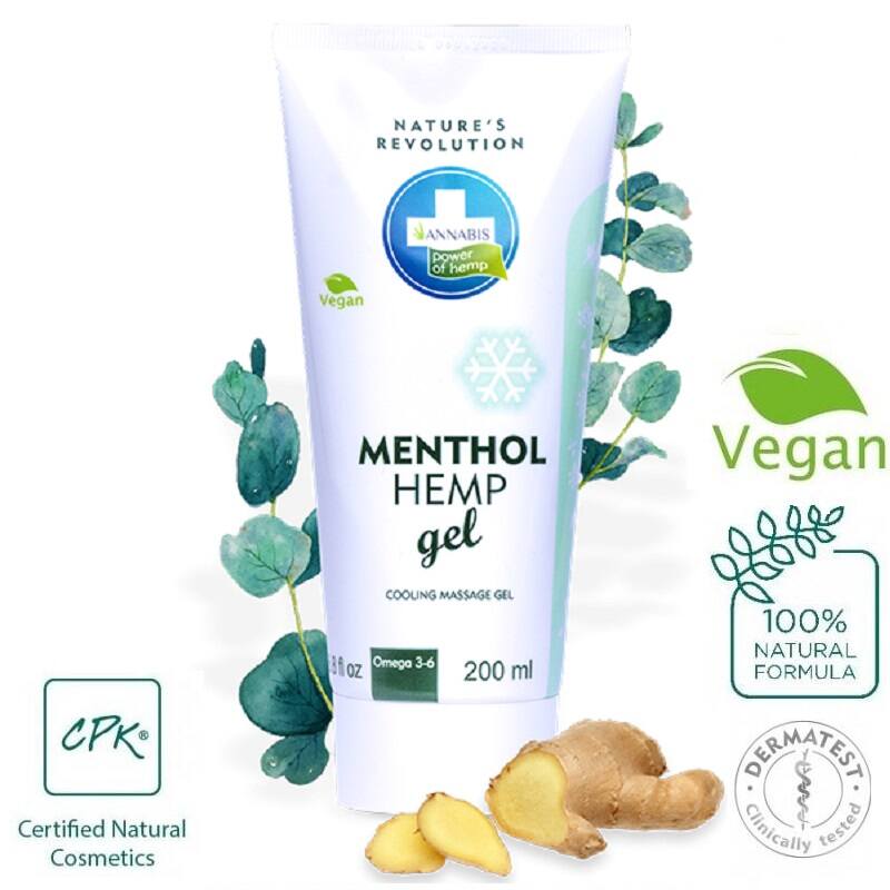 Annabis MENTHOL HEMP Gel Efeito Frio