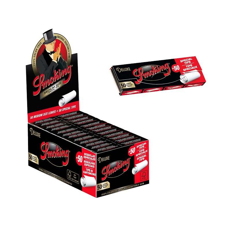 Smoking Deluxe Medium + Filtros