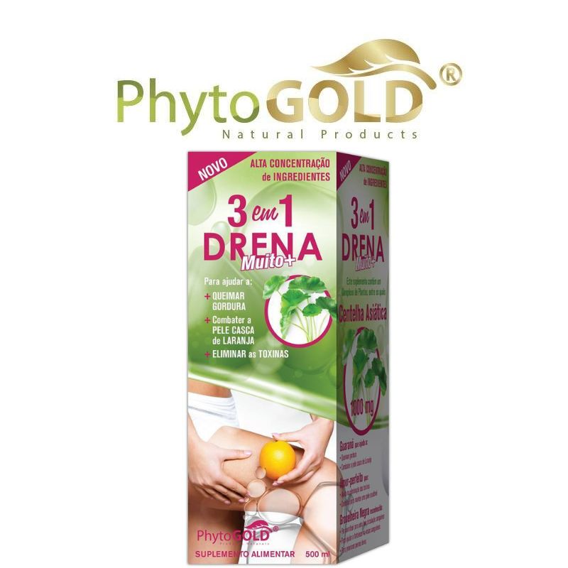 PhytoGOLD Drena 3 em 1
